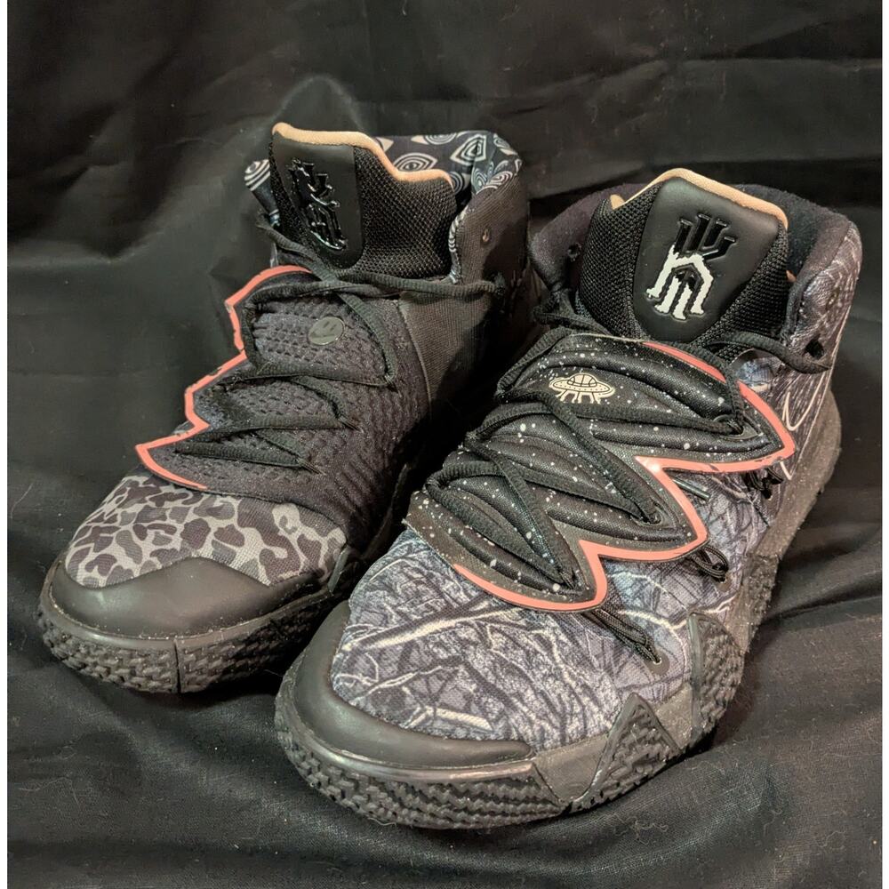 Nike Kyrie Hybrid 2 – Black / Patterned – Men’s Size 15